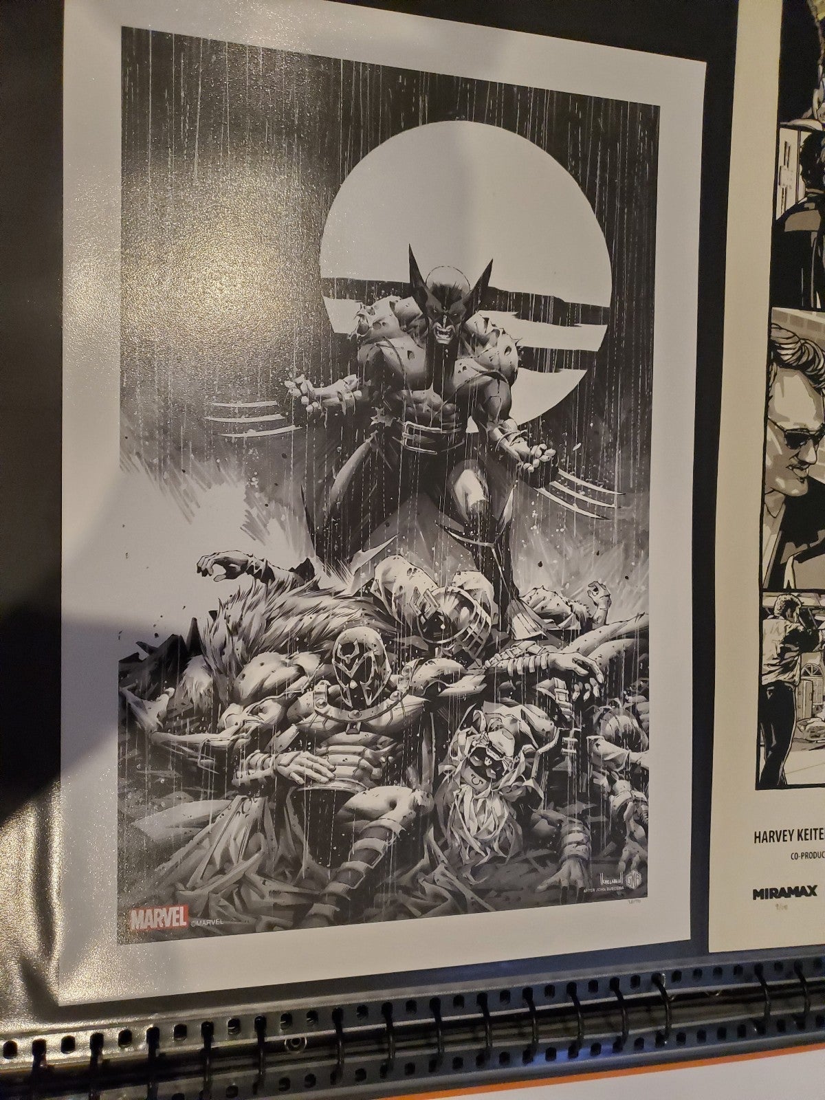 Hero Complex Gallery Wolverine 13x19 SCREENPRINT Poster
