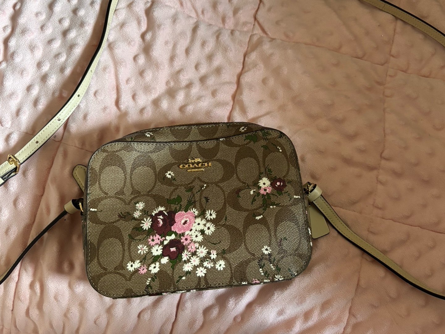 Coach Floral Crossbody Purse