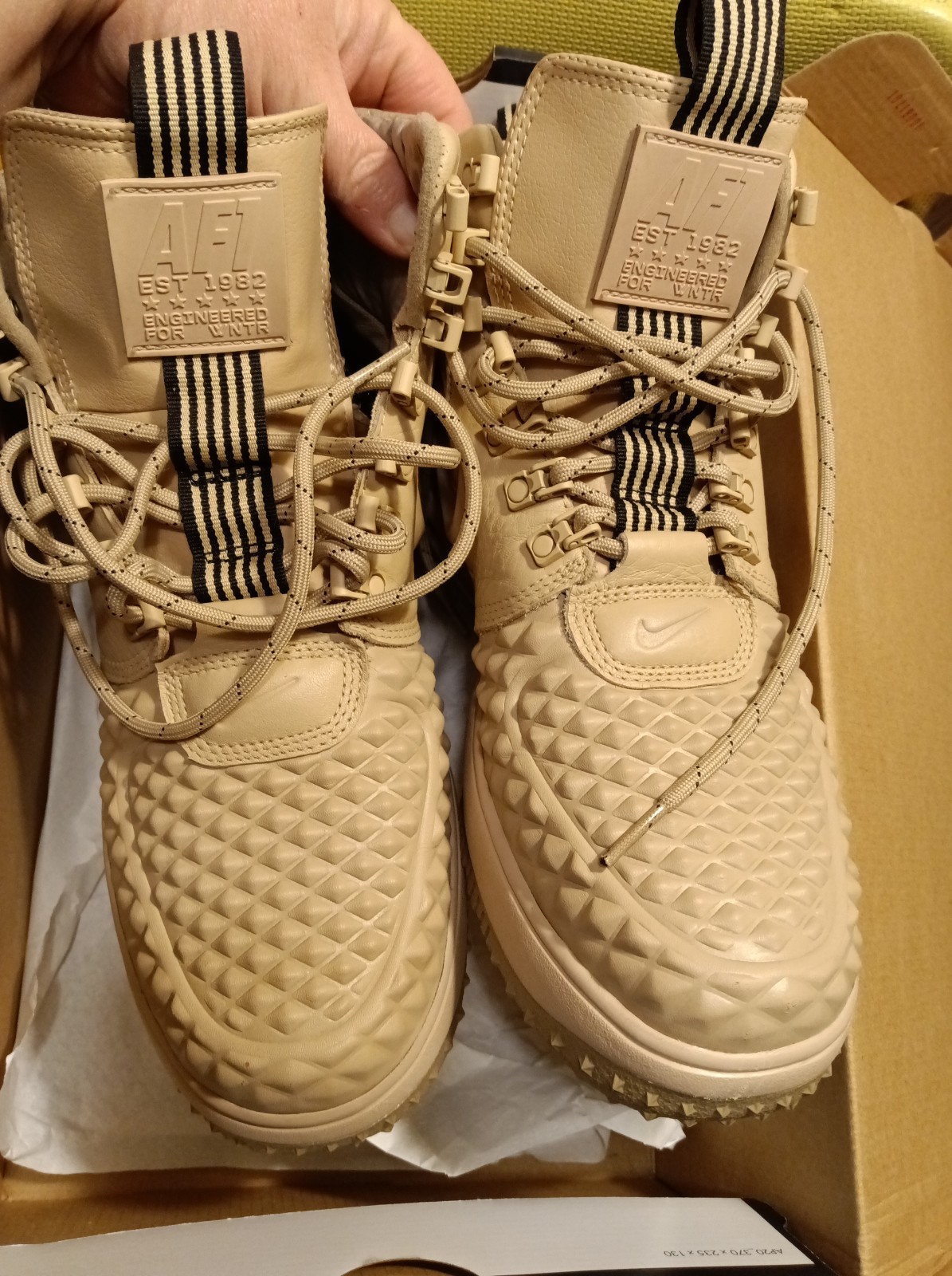 Nike lunar Force One duckboot 2017 men's size 9