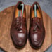 Johnston Murphy Signature Loafers Brown Woven Leather Tassel Apron Toe Shoes 10M
