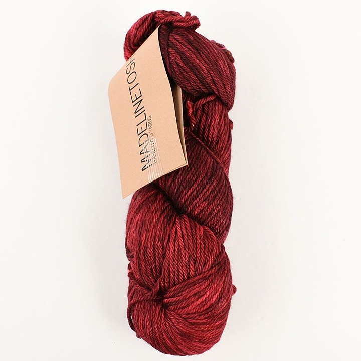 MadelineTosh Pashmina Worsted Yarn SW Merino Silk Cashmere 210 Yds Tart Colorway