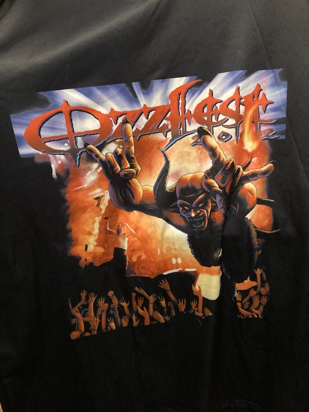 Ozzfest 2xl tour shirt