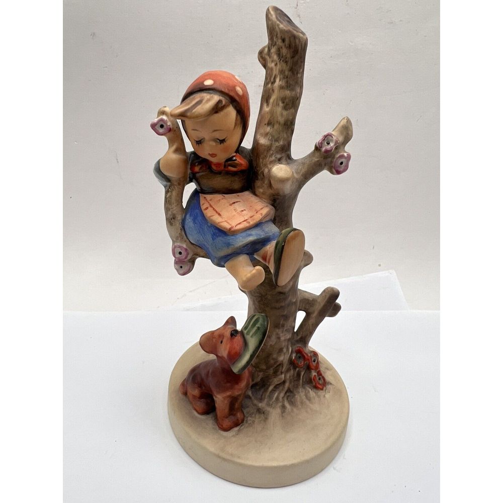 VTG Hummel Goebel Figurine Out Of Danger Girl Dog Made In Germany 53/B