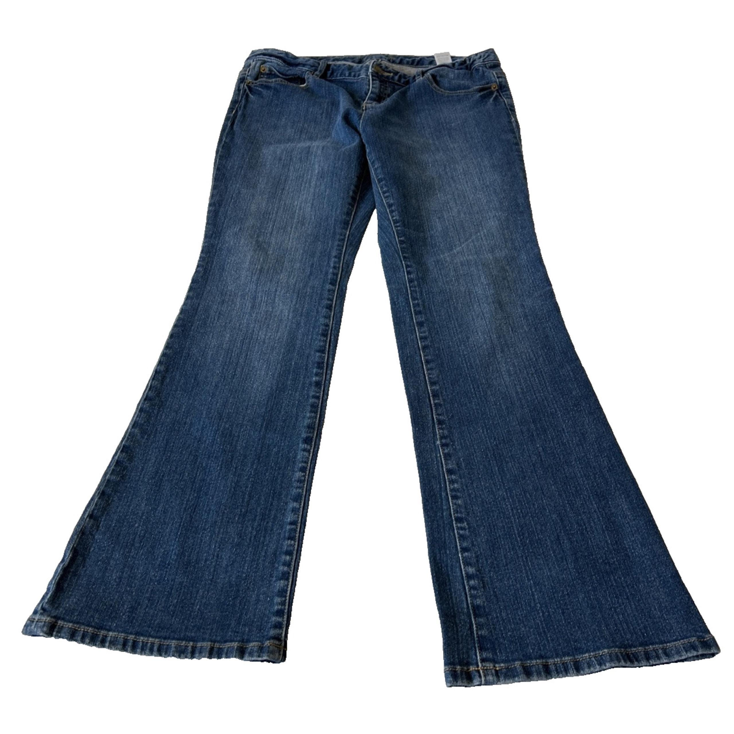 MICHAEL KORS Boot Cut Denim Jeans Women’s Size 10 Blue Med Wash Western Boho