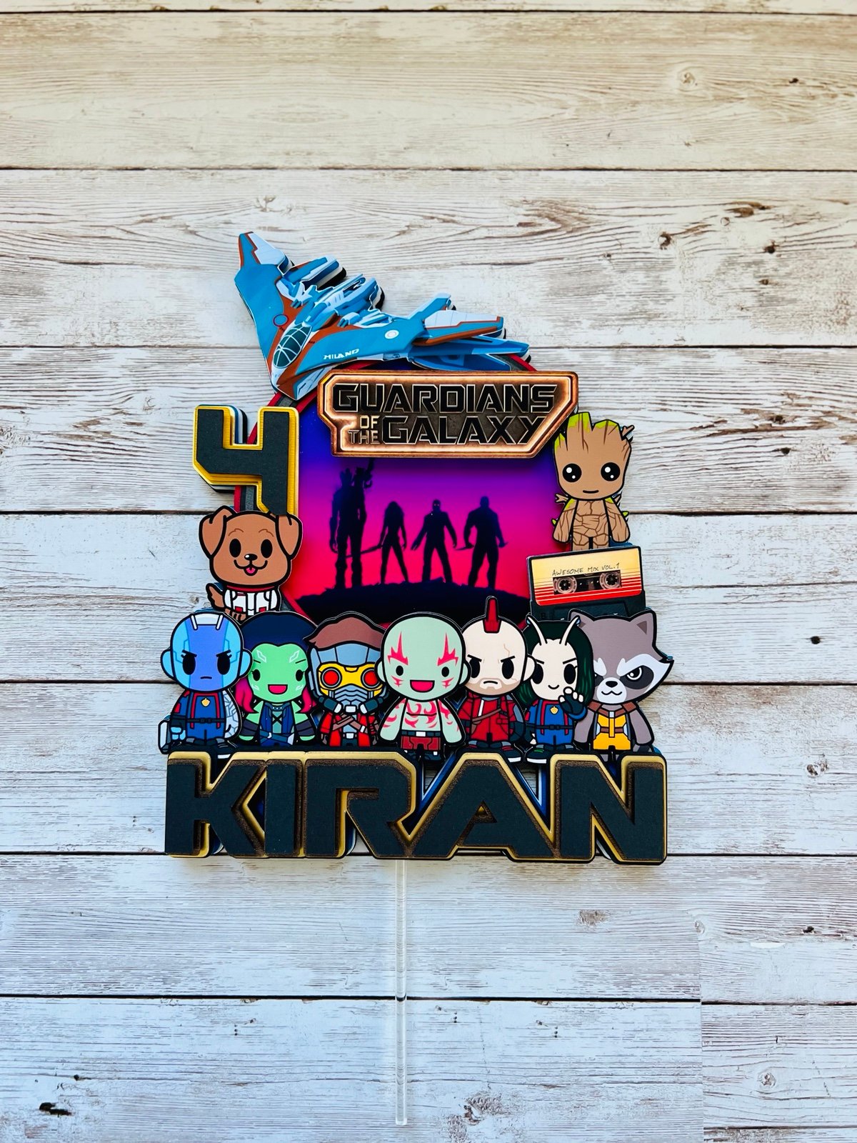 Guardians Of The Galaxy Cake Topper ZcMiWT7sq save up t