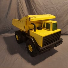 Vintage 1993 Tonka Dumper Truck Yellow Dumper Truck