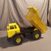 Vintage 1993 Tonka Dumper Truck Yellow Dumper Truck