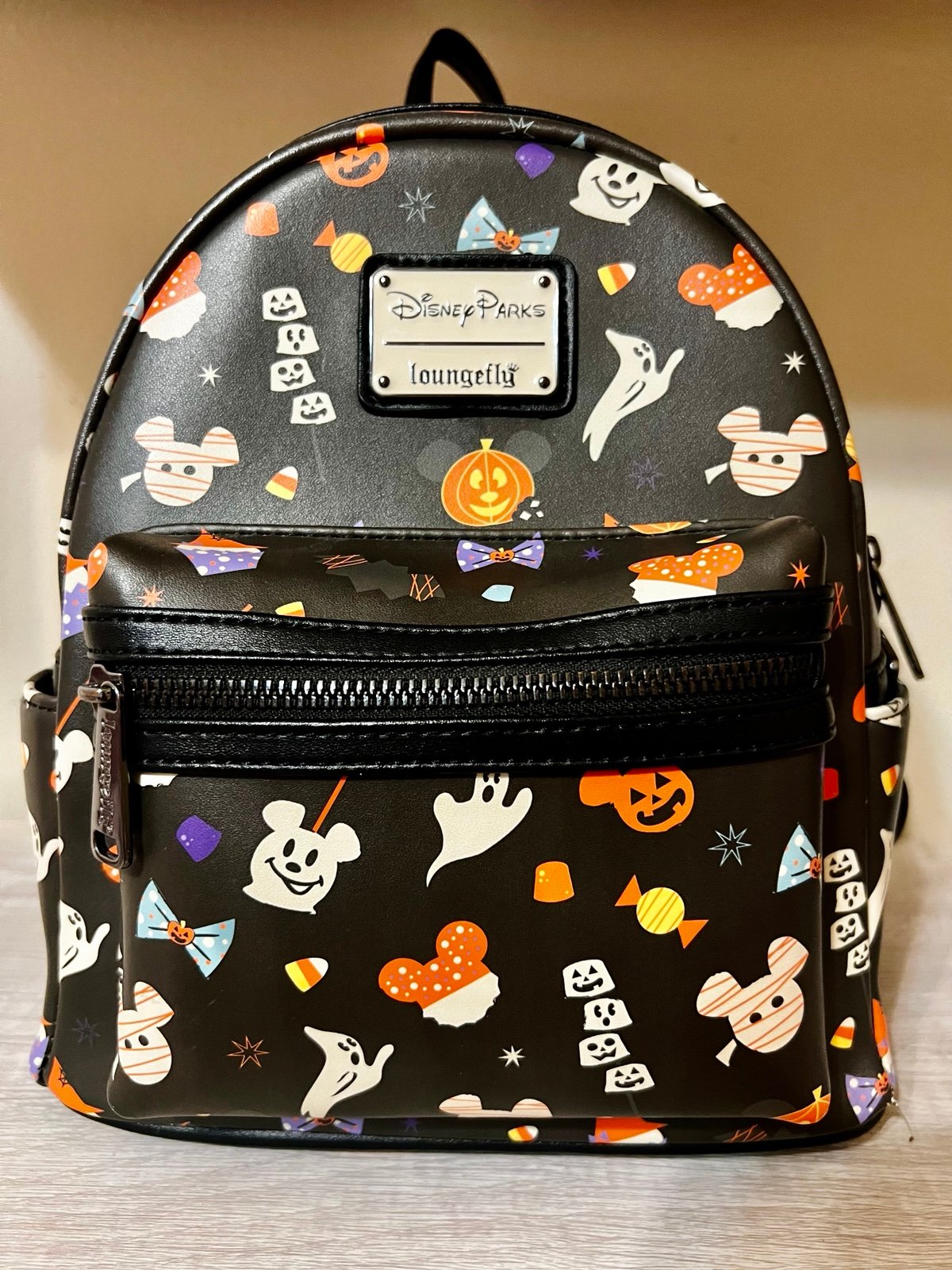 Disney Parks Loungefly 2020 Halloween Treats Snacks Mini Backpack Bag