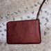 Burgundy Coach Wristlet Hand Wallet