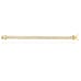 18K Yellow Gold Over Silver 8.5mm Miami Cuban Simulated Diamonds Bracelet 8