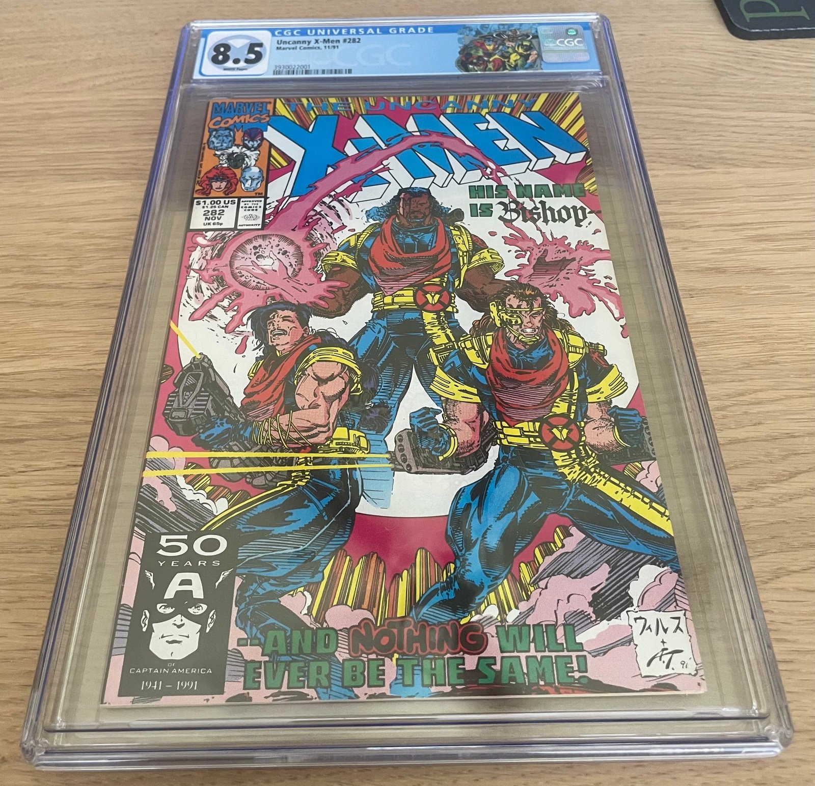 Uncanny X-Men #282 CGC 8.5