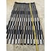 NWT Tory Burch/ Sport Navy A-Line Pleated Navy Blue & White Skirt Size XL 298