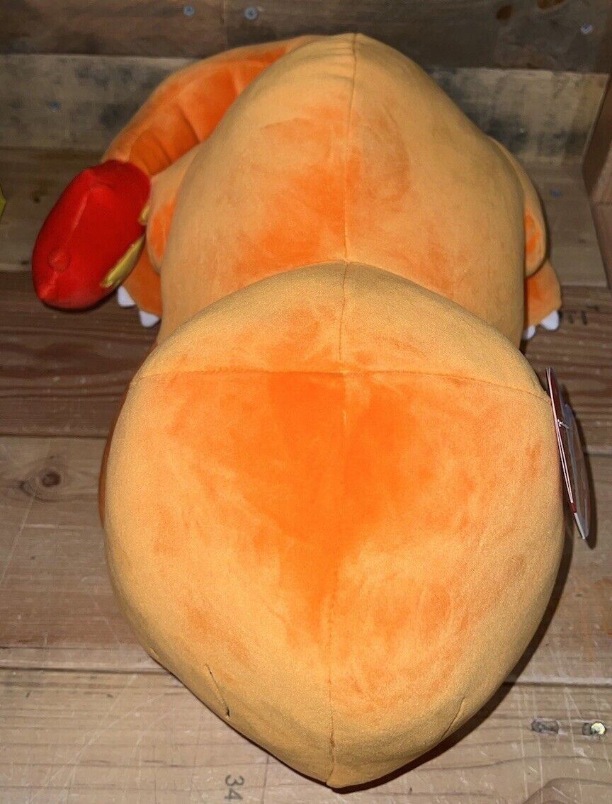 Pokemon Charmander Sleeping Plush Buddy 18” Inches New