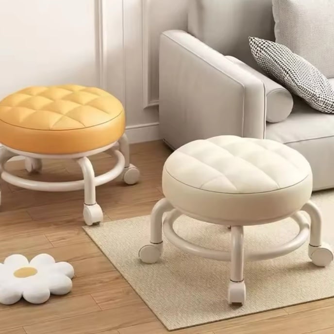 abigail&bleu Low Stool Household Simple Shoe Changing Stools Portable Low Stool