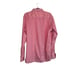 Eton Shirt Mens 46 18 Red Striped Classic Dress Shirt Button Up Long Sleeve