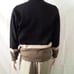 Wolsey Striped Knit Natural Sweater/Size L/England