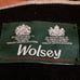 Wolsey Striped Knit Natural Sweater/Size L/England
