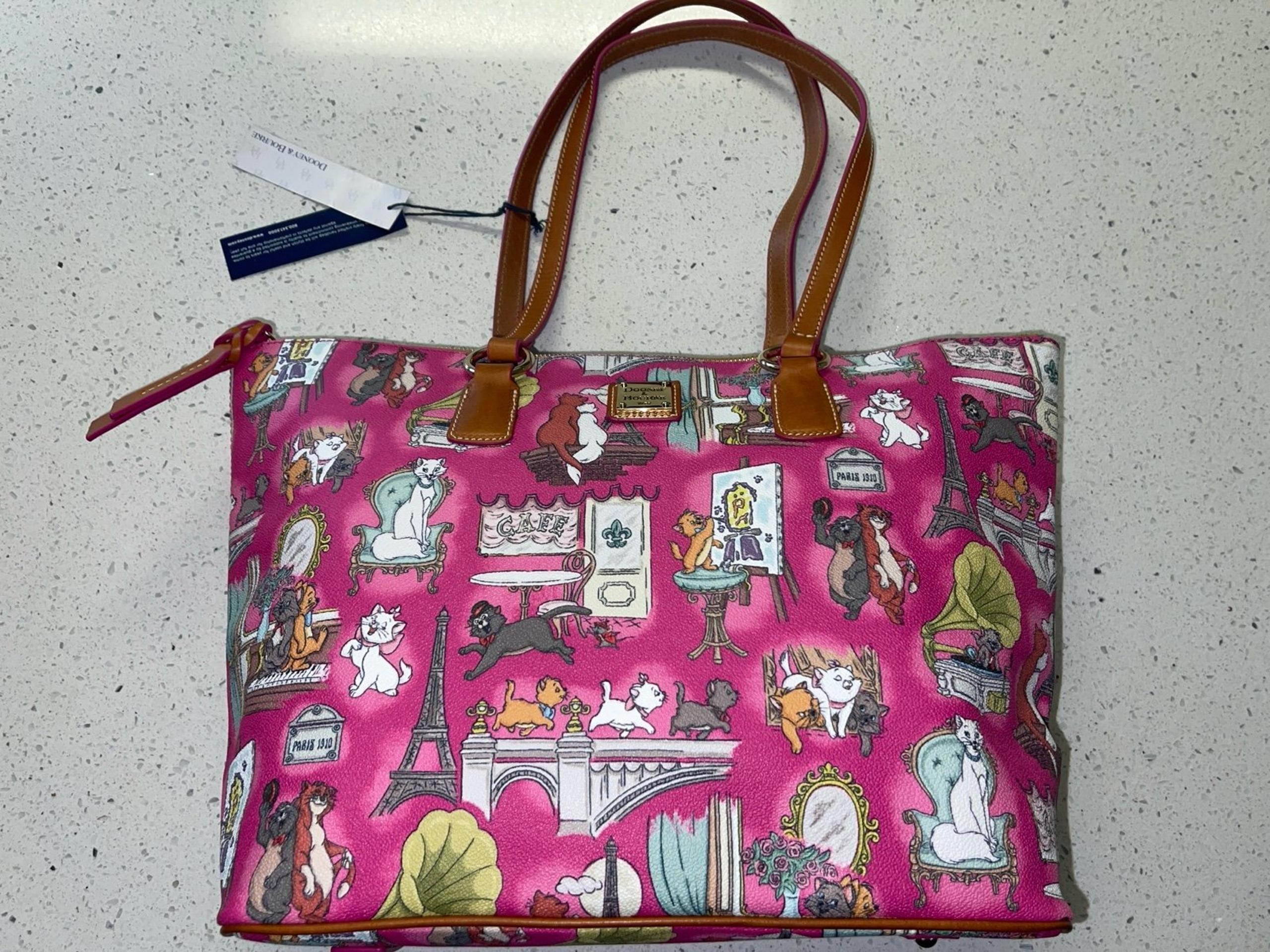 Dooney & Bourke Disney Parks The Aristocats 50th Anniversary Tote NWT RARE