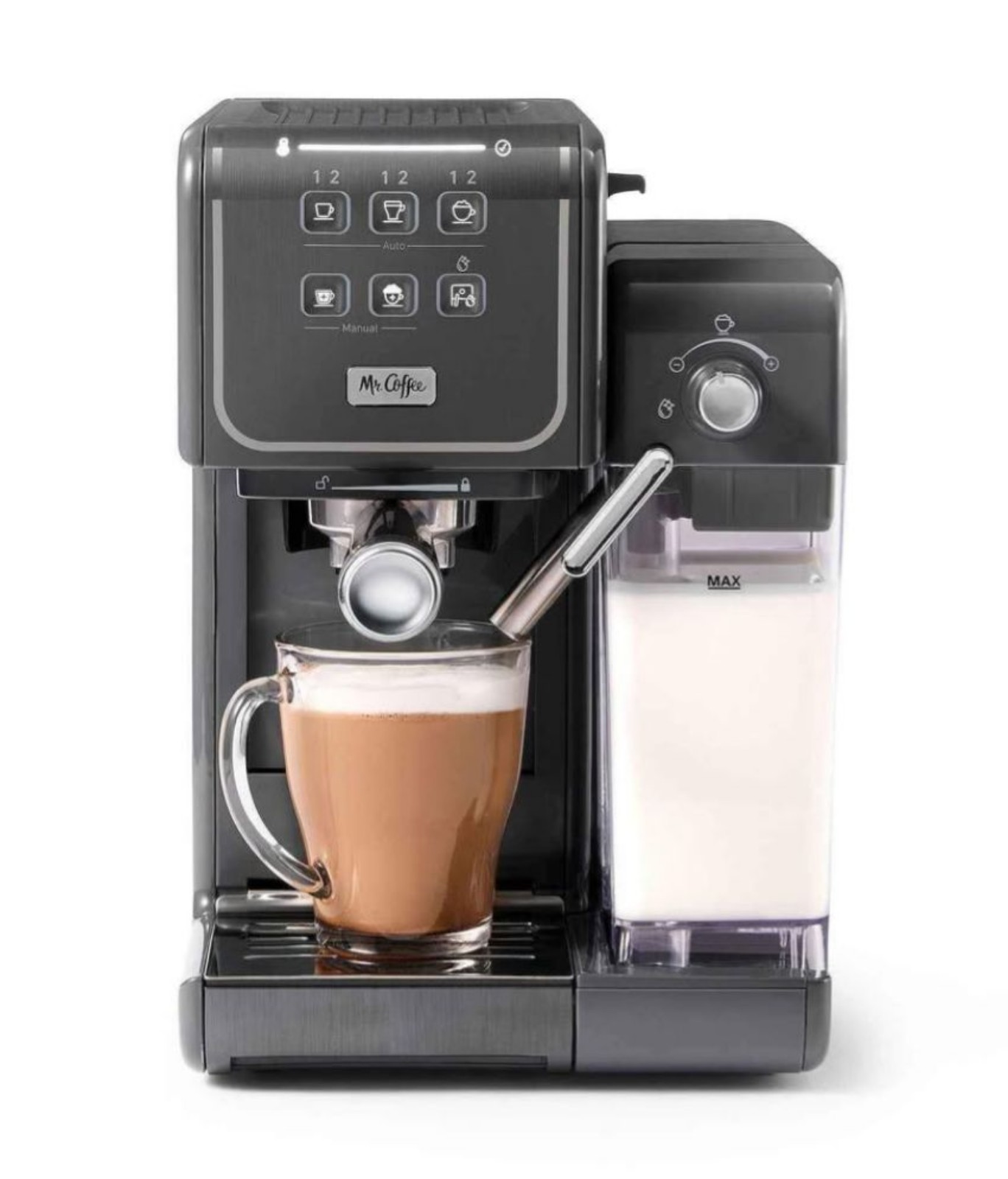 Mr Coffee One Touch Coffeehouse semi automatic espresso drink machine