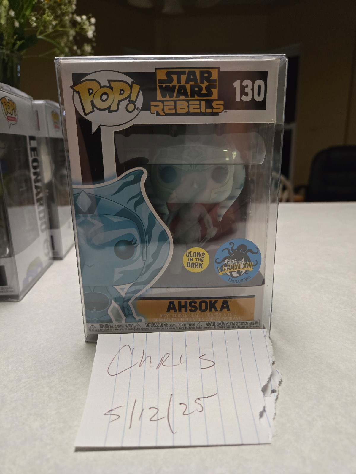 Ahsoka funko pop exclusive.