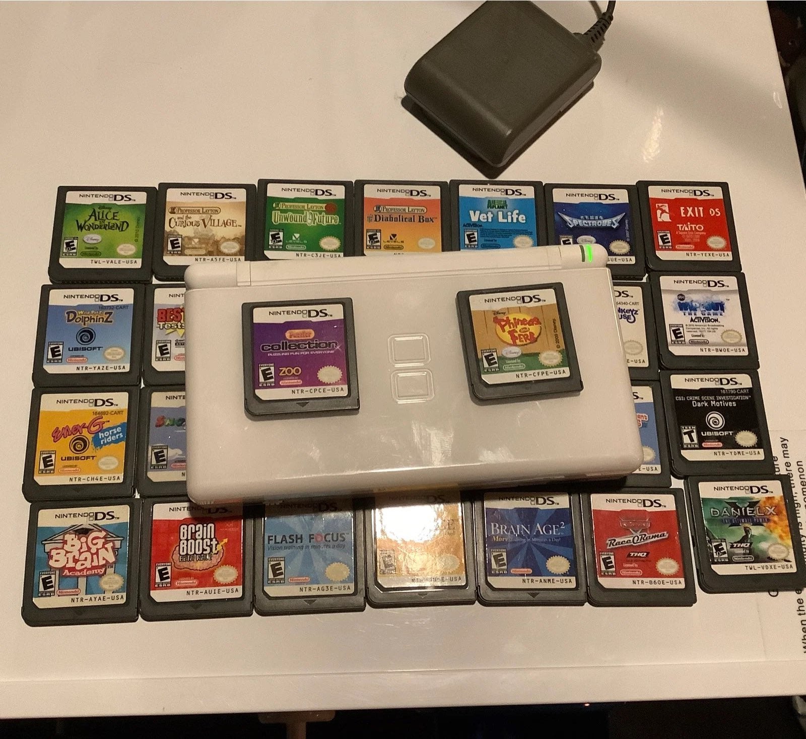 Nintendo DS Game bundle professor layton snood puzzle