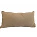 New Ralph Lauren Beige Linen Lumbar Pillow Case /Down Insert 14x27 Pottery Barn