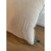 New Ralph Lauren Beige Linen Lumbar Pillow Case /Down Insert 14x27 Pottery Barn