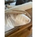 New Ralph Lauren Beige Linen Lumbar Pillow Case /Down Insert 14x27 Pottery Barn