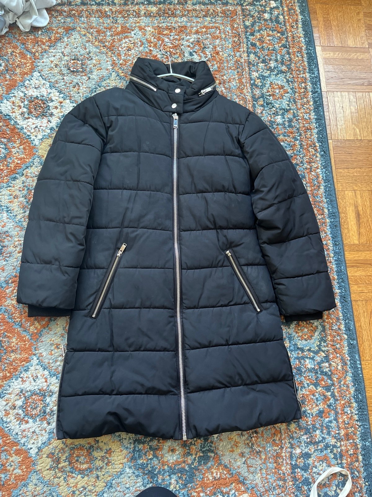 claudie pierlot long puffer jacket