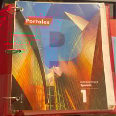 Spanish work book portales without code