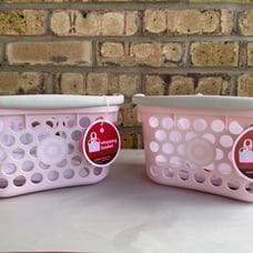 Pink Target Basket