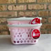 Pink Target Basket