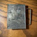 Vintage Art Nouveau brass belt buckle