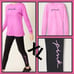 NWT VS PINK NEON BUBBLE PINK SET