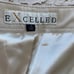 eXcelled 100% leather crème pants size 10 REG