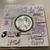 Bundle 2 1943S steel pennies, zinc coated With errors