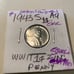 Bundle 2 1943S steel pennies, zinc coated With errors