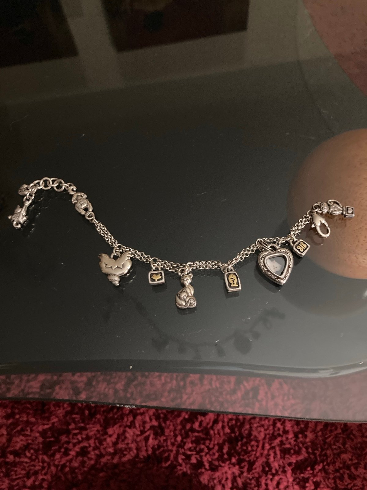 Brighton Cat Lovers Charm Bracelet