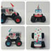 Set of 5, Disney / Pixar Cars Monster Truck Figures from The Disney Store