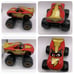 Set of 5, Disney / Pixar Cars Monster Truck Figures from The Disney Store