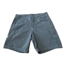 Kuhl Free Range Shorts Size 12 Gray Outdoor Camping Hiking 6” Women Size 8