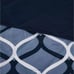 SEASONS King Alternative Down Diamond Quilted Reversible Comforter Navy Blue NEW