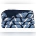 SEASONS King Alternative Down Diamond Quilted Reversible Comforter Navy Blue NEW