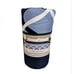 SEASONS King Alternative Down Diamond Quilted Reversible Comforter Navy Blue NEW