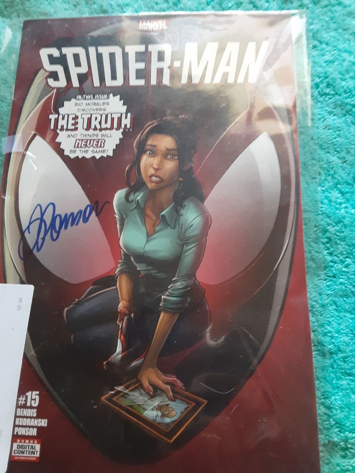 Rare Signed Spiderman comic