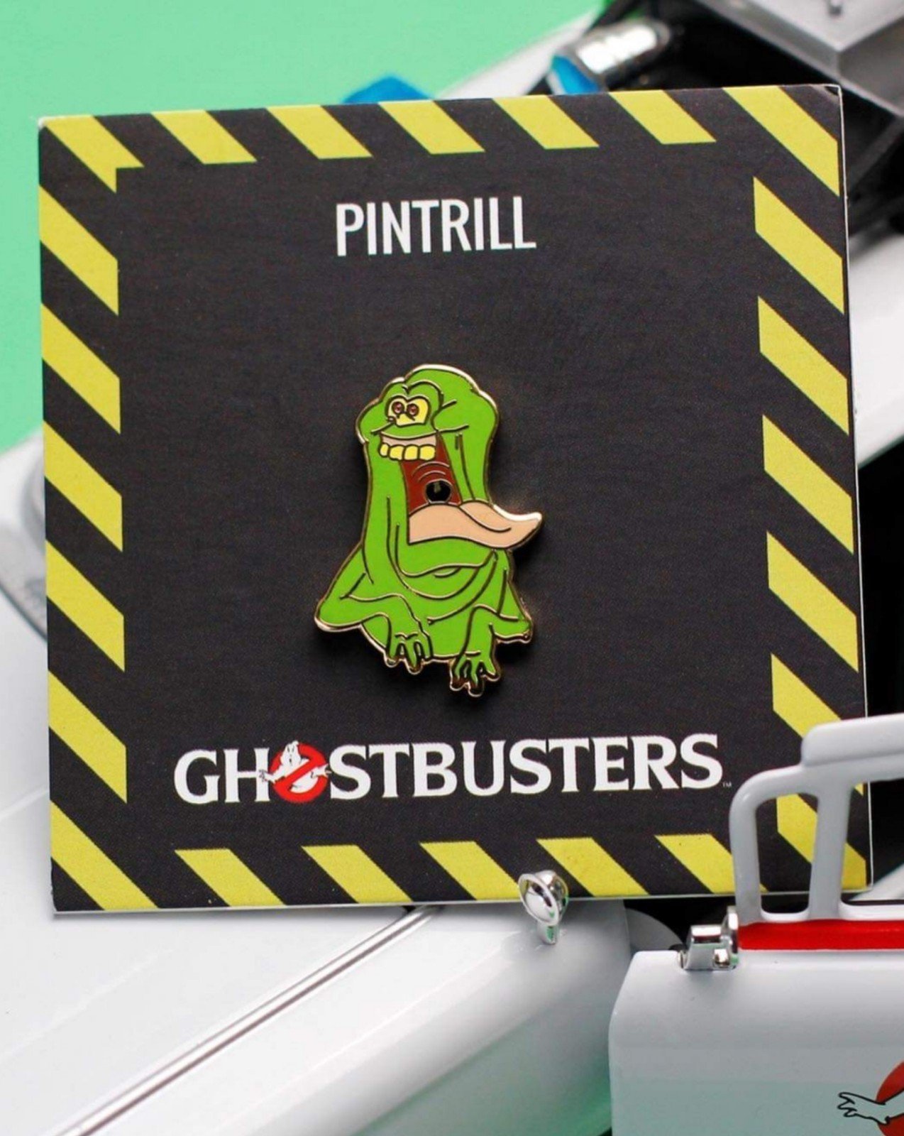 ⚡️RARE⚡️ PINTRILL x GHOSTBUSTERS Slimer Pin *BRAND NEW* 2018 PIN