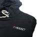 Marine Layer men's hoodie M black long sleeve pullover shirt Headset company
