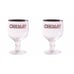 Chimay Trappist Ale Signature Chalice Beer Glasses - 33 CL - Set of 2