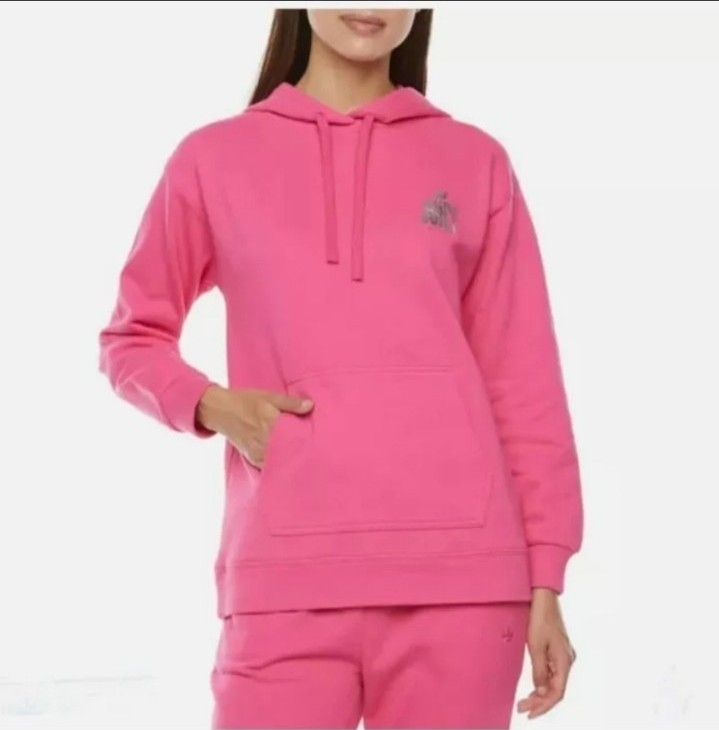 Juicy by Juicy Couture Preppy Pink Pull Over Hoodie XL 16 BNWT LtdEd SO 1 LEFT!