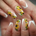 Wholesale press on nails sunflower bundle
